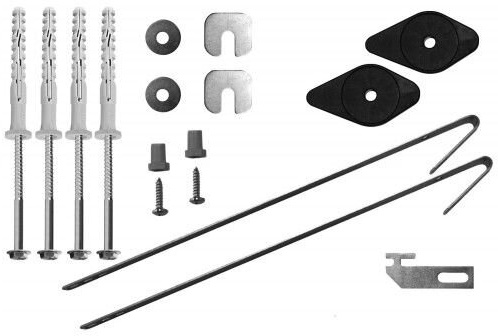 MEA Befestigungsset Universal Dämmung bis 12 cm für MEAMAX und...