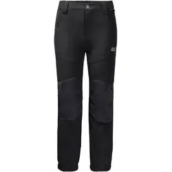 JACK WOLFSKIN Kinder Hose RASCAL WINTER PANTS KIDS, black 6000, 128