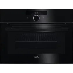 AEG KMK968090B 8000 CombiQuick® / Einbau-Kompaktbackofen / Schwarz