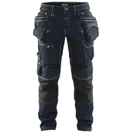 Blåkläder 19901141 Werker Hose Stretch X1900, Marineblau / Schwarz, C54