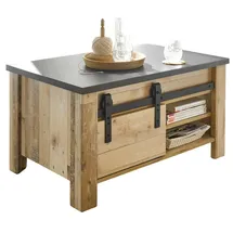 furn.design Stove Beige Holz 60 x 51 x 60 cm