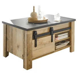 furn.design Stove Beige Holz 60 x 51 x 60 cm
