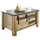 furn.design Stove Beige Holz 60 x 51 x 60 cm