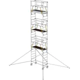 MUNK Rollgerüst SG 0,75 x 1,80 m mit Ausleger Plattformhöhe 6,43 m