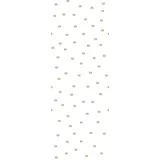 Queence Vinyltapete Eno 90x300 cm 90 g gold