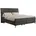 Boxspringbett 160 200 H4 Dunkelgrau