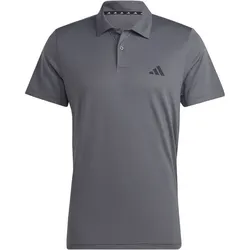 ADIDAS Herren Polo Train Essentials Training, GREFIV/BLACK, XL