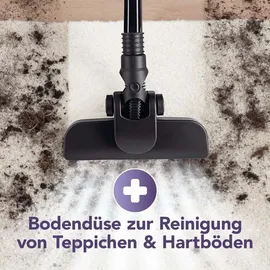 Clean Maxx CLEANmaxx Akku-Hand- & Bodenstaubsauger schwarz