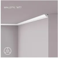 NOEL & MARQUET Eckleiste NMC WT7 WALLSTYL Weiß 2 St. 200 x 2,2 x 1,6 cm