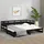 vidaXL Tagesbett Ausziehbar Schwarz Massivholz Kiefer 2x(80x200) cm