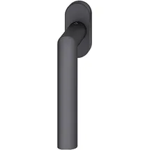 FSB Fenstergriff 34 1144 Fenstergriff (fensterdrücker) ovale Rosette Aluminium schwarz matt