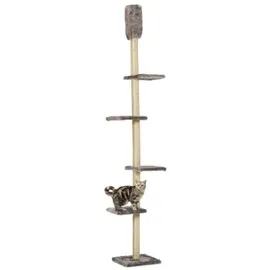 CAT DREAM Kratzbaum 36 x 50 x 260 cm grau