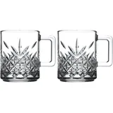 Pasabahce Timeless 55462 Henkelbecher 250 ml 4er Set