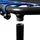 Aga24 Aga FITNESS Trampolin 130 cm Blau + Griff - Blau