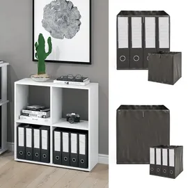 Vicco Tetra Raumteiler 72,6 x 72 cm Weiß