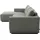 Musterring Ecksofa MUSTERRING "JustB PM200, mit Holzrahmen in schwarz", turtle, B:316cm H:78cm T:166cm, 94% Polyester, 6% Nylon, Sofas, Ecksofa, Anreihsofa rechts & Longchair links, mit Armlehnen, inkl. Rückenkissen