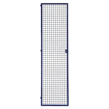 OEM Gittertür LOGS 240 H1970xB540mm blau RAL 5022 abschl.LOGS