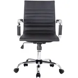 Equip Bürostuhl Kunstleder Schwarz
