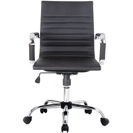 Equip Bürostuhl Kunstleder Schwarz
