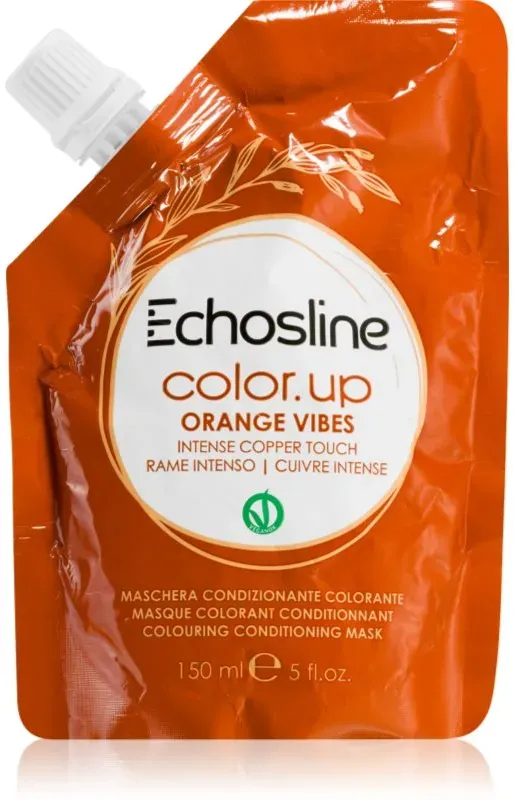 Echosline Color Up Farbmaske mit nahrhaften Effekt Farbton Orange Vibes 150 ml
