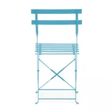 oviala business 2er-Set Bistroklappstühle Blau