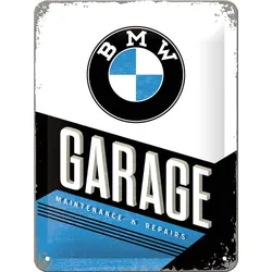 Blechschild BMW Garage