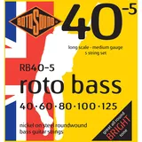 ROTOSOUND Nickelsaiten für Bässe Runddraht Medium 40 60 80 100 125