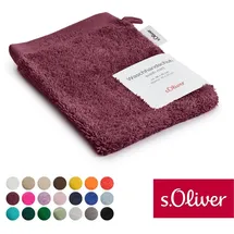 s.Oliver Waschhandschuh 16 x 21 cm lila