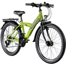 Zündapp M724 24 Zoll Fahrrad 130 - 145 cm MTB Jugendrad Kinderfahrrad grün