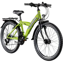 Zündapp M724 24 Zoll Fahrrad 130 - 145 cm MTB Jugendrad Kinderfahrrad grün