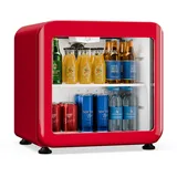 Klarstein Audrey Evo Getränkekühlschrank 45 l 42 dB hoch Rot