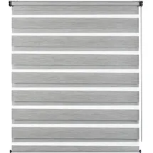 GARDINIA Doppelrollo de Luxe 160 x 180 cm grau