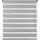 GARDINIA Doppelrollo de Luxe 160 x 180 cm grau