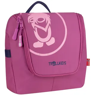 TROLLKIDS Kinder Kulturbeutel Wash Bag, Violettblau/Malve Rosa/Wildrose, 5L