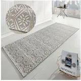 HANSE HOME Läufer »Creation«, rechteckig, 8 mm Höhe, Teppichläufer, Küchenläufer, Teppich, Waschbar, Küche, Flur, Rauten grau