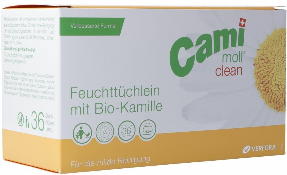 Cami Moll clean Feuchttücher