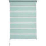 LIEDECO Doppelrollo Klemmfix-Duo-Rollo 45 x 160 cm grün