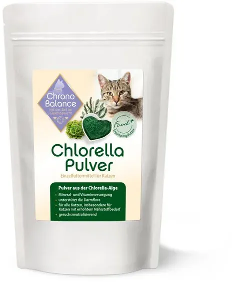 ChronoBalance Chlorella Pulver für Katzen 100 g