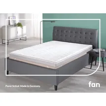 fan Big Komfort Plus Topper 180 x 200 cm Weiß