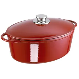 Schulte-Ufer Rustika Bräter 34 cm rot