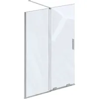 Ravak Roll - Duschtrennwand Walk-in 100x195 Cm, Chrom/klarglas X9wva0c00z1