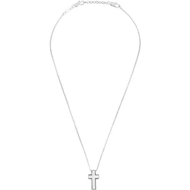 s.Oliver Kette mit Anhänger Kreuz Silber/Edelstahl