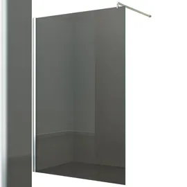 FA-Bausysteme Dein Bau Projekt Walk-In Duschabtrennung Grauglas 110 cm