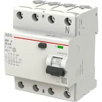 AEG FI-Schutzschalter F 40A 4TE REG 2CSF704356R1400