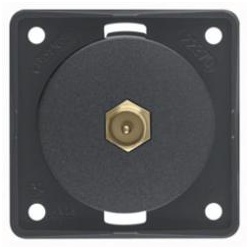 Integrow FLOW Antennen-Verbinderdose SAT (anthrazit, matt)