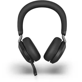JABRA Evolve2 75 USB-C UC schwarz mit Ladestation