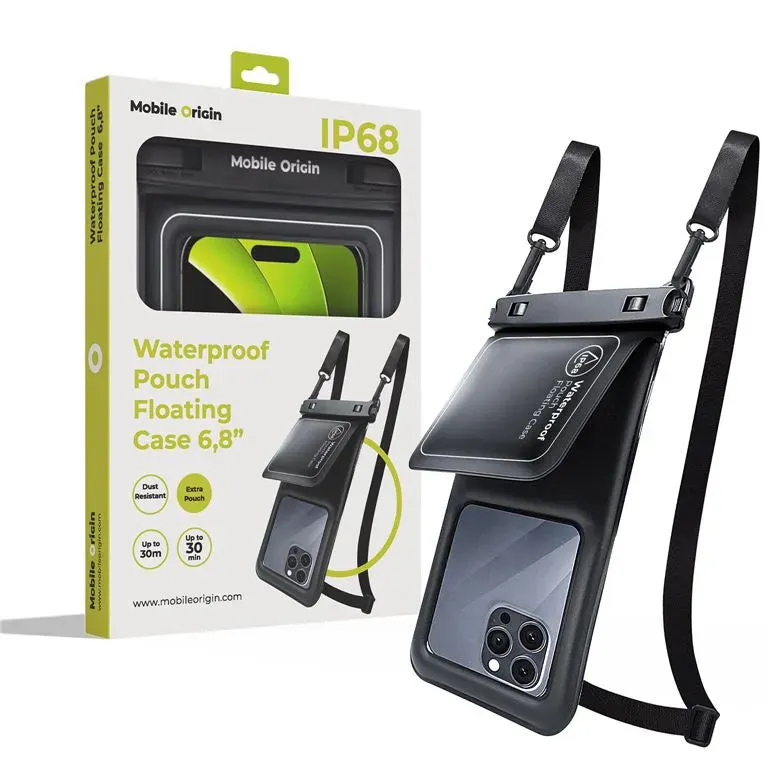 Wasserdichte Hülle Mobile Origin IP68 Waterproof Floating Case für Smartphones bis max. 6,8