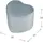 roba Kinderhocker Lil Sofa Herzform blau