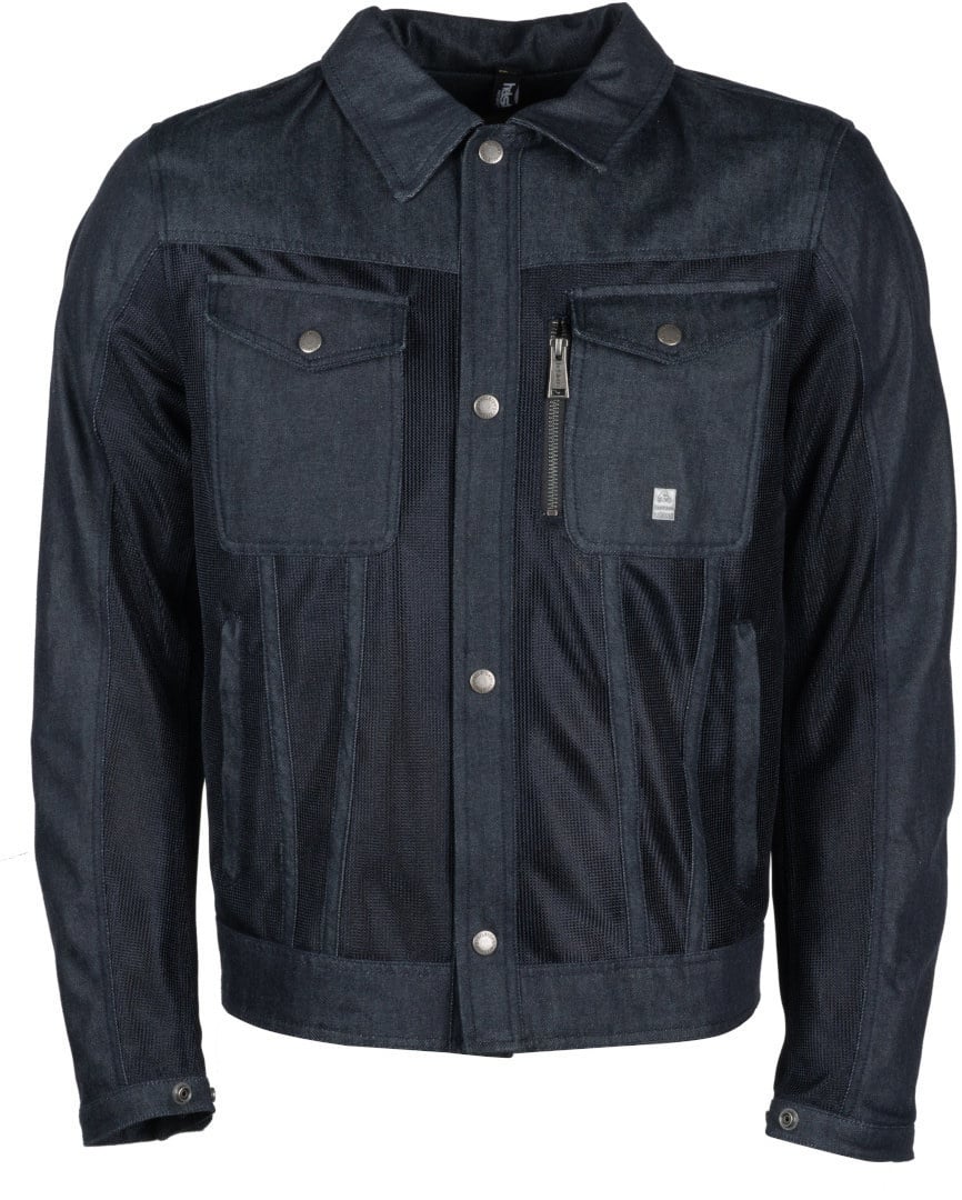 Helstons Western Air Motorrad Textiljacke, blau, Größe 2XL für Männer