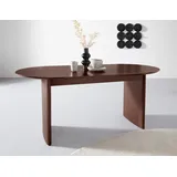 LeGer Home by Lena Gercke Esstisch "Melinda, TOPSELLER, OTTOs Choice", braun, B:180cm H:77cm T:90cm, LEGER HOME BY LENA GERCKE, Tische, Runde Esstische Esstisch Holz-Esstische, aus massivem Eschenholzfurnier, in zwei Breiten erhältlich